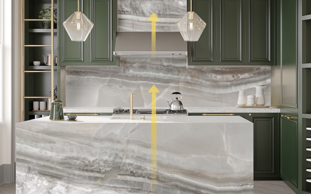 kitchen setting Boca Raton bioquartz